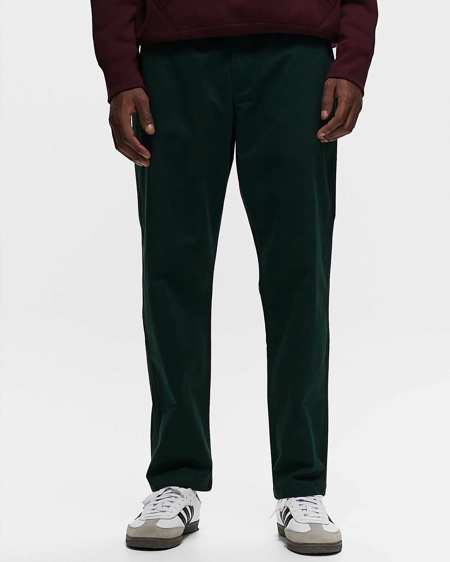 Bukser Polo by Ralph Lauren CFPREPSTERP-FLAT-PANT Grøn | 710740566037, 1
