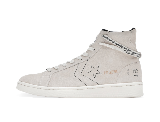Skateboarding Converse Pro Leather High Midnight Studios Off-White Grå | 165630C