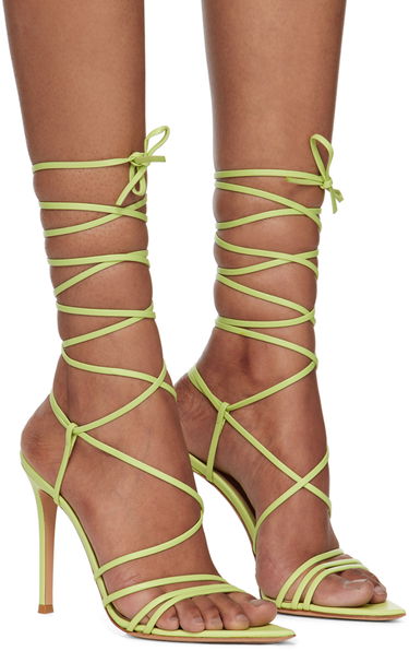 Tilbehør Gianvito Rossi Gianvito Rossi Wrap Tie-Up Heels Grøn | G32323.15RIC.NAP, 3