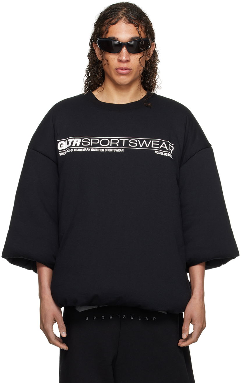 Sweatshirt Jean Paul Gaultier Jean Paul Gaultier Shayne Oliver Edition Sweatshirt Sort | 24/27-U-TS074I-J063-00