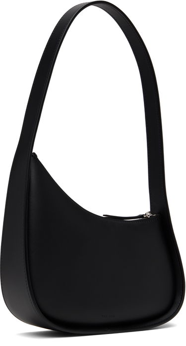 Skuldertaske The Row Black Half Moon Bag Sort | W1249-L52, 4