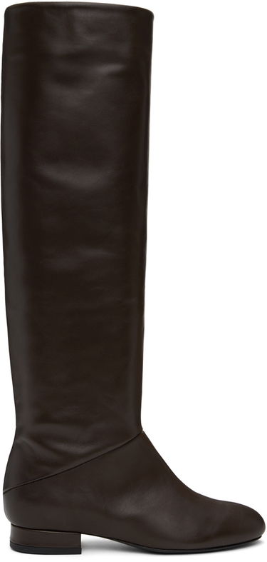 Sneakers og sko BY FAR Felix Nappa Leather Boots Brun | MWFBO064CL013BR023PL, 0