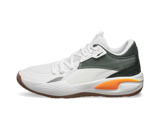 Basketball Puma Court Rider Pop Hvid | 376107-02