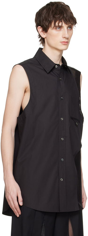 Skjorte Feng Chen Wang Feng Chen Wang Sleeveless Shirt Sort | FUS17SR08, 1