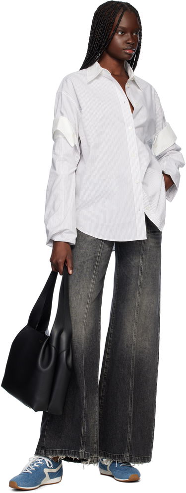 Håndtaske rag & bone Rag & Bone Slade Calf Leather Tote Bag Sort | LE101123, 3