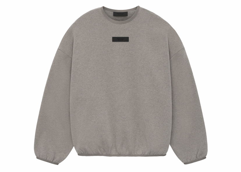 Sweatshirt Fear of God Core Collection Crewneck Heather Grey Grå | 192SU244681F
