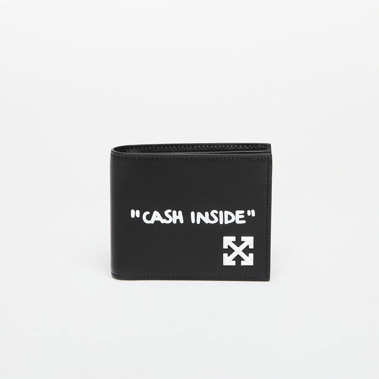 Tegnebog Off-White Off-White Jitney Quote Bifold Wallet Sort | OMNC098C99LEA0011001, 0