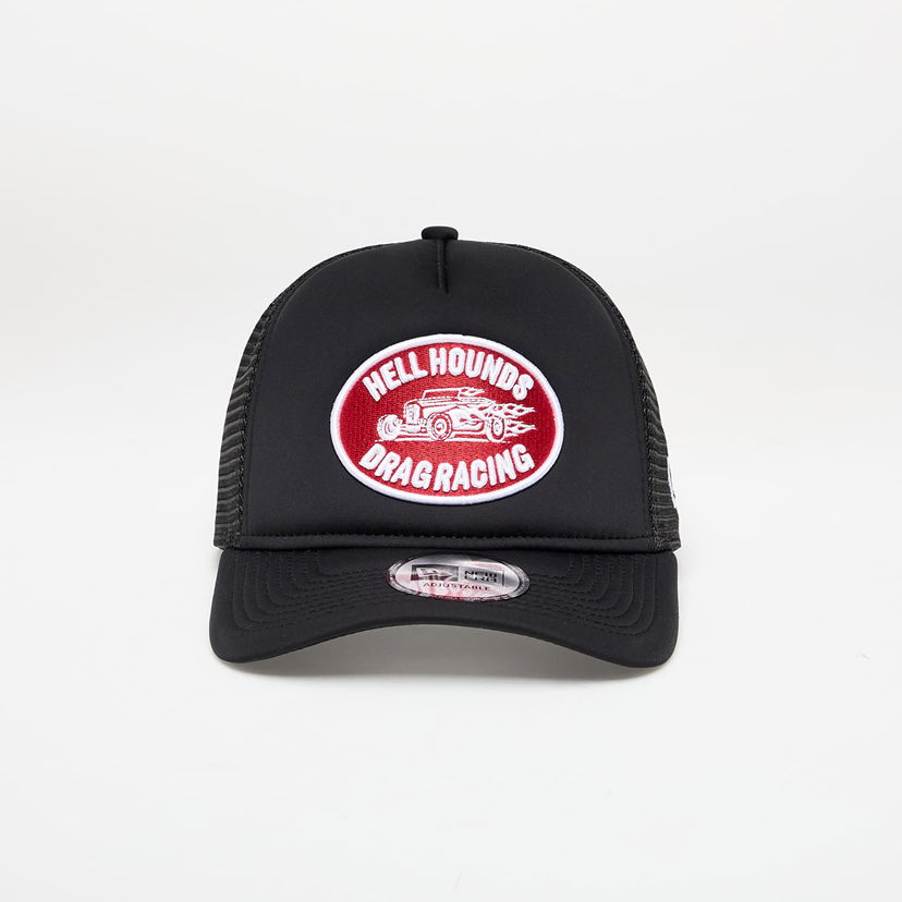 Kasket New Era Graphic Patch 9FORTY A-Frame Trucker Adjustable Cap Sort | 60667598