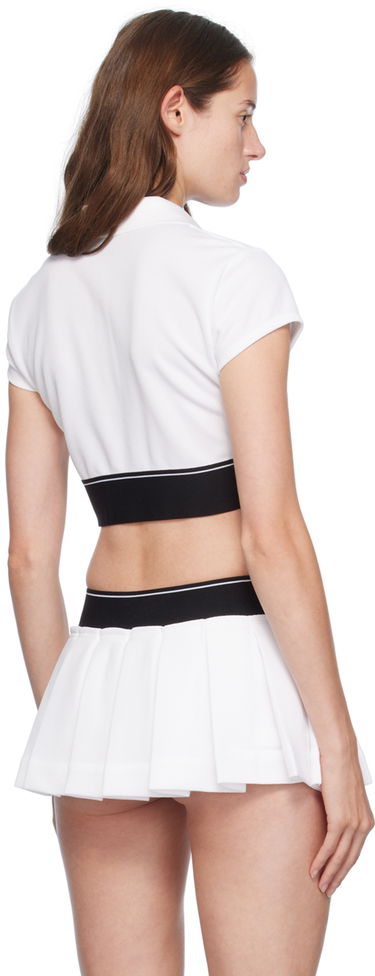 Nederdel Alexander Wang Alexander Wang Cheerleader Polo Hvid | 4CC3241497, 2