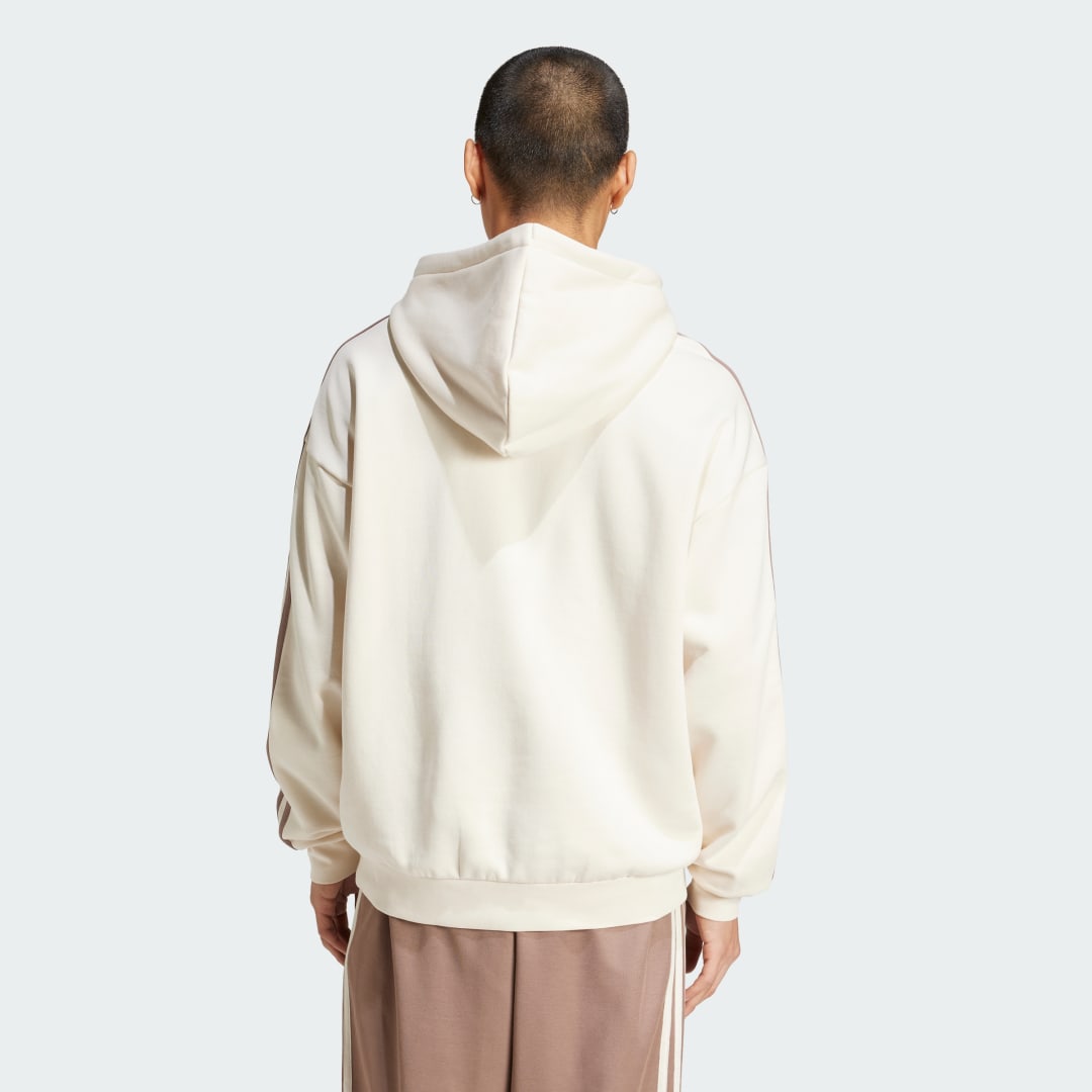 Sweatshirt adidas Performance Relaxed Fit Hoodie Hvid | JP1073, 1
