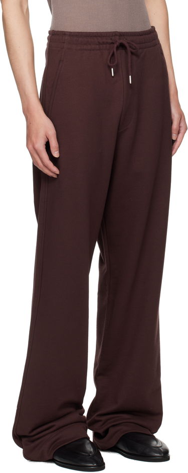 Joggingbukser Dries Van Noten Dries Van Noten Drawstring Sweatpants Brun | 252-021156-2611, 1