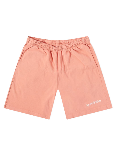 Shorts Sporty & Rich Serif Logo Gym Short Lyserød | SH493FL
