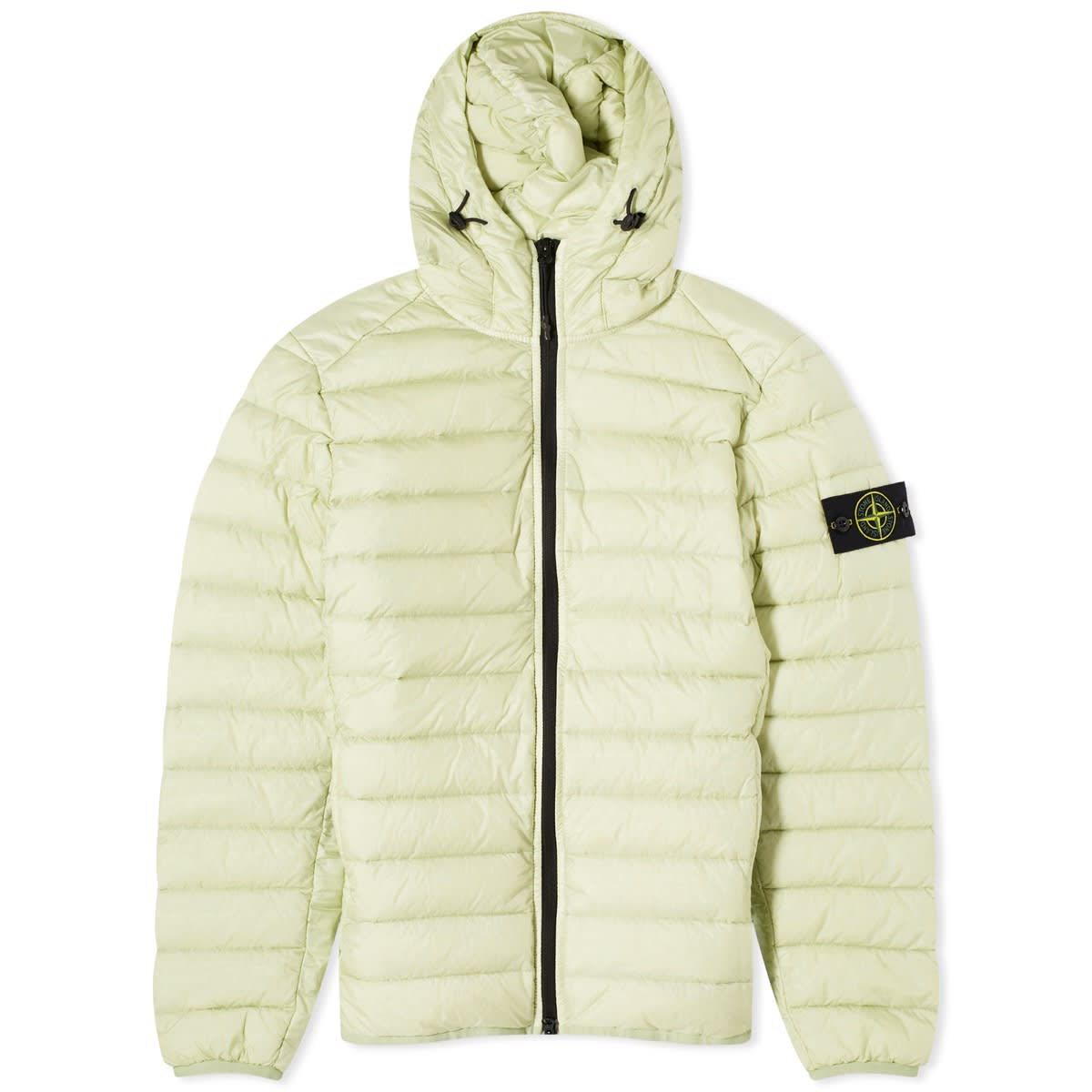 Jakke Stone Island Lightweight Hooded Down Jacket Grøn | 801540124-V0051, 0