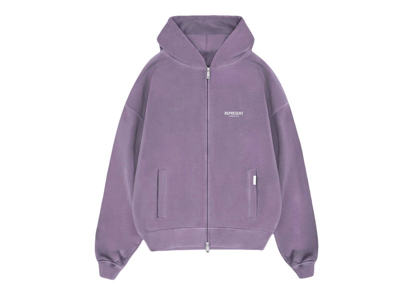 Sweatshirt Represent Clo Represent Owners Club Zip Hoodie Vintage Violet Lilla | MH4039-326