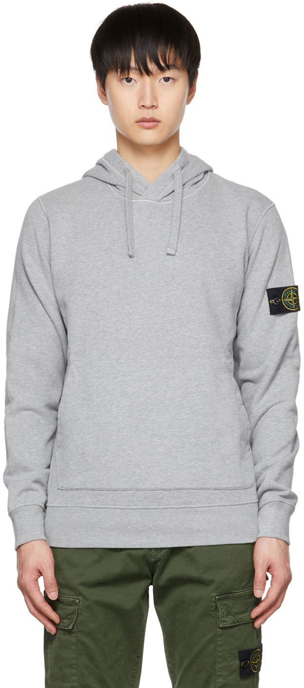 Sweatshirt Stone Island Patch Grå | 771564120, 0