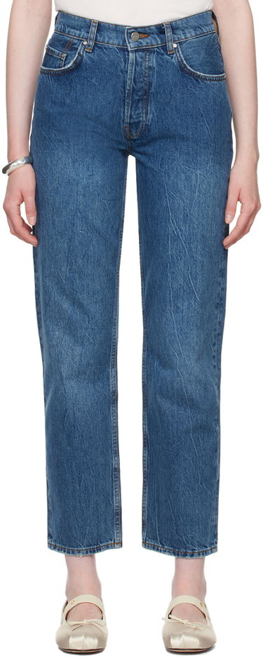 Jeans Anine Bing ANINE BING Benson Straight Jeans Blå | A-06-10010-WHD20, 0