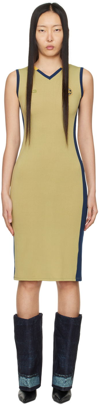 Kjole Miaou Miaou Nora Sport Minidress Gul | 5048VISOLV