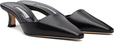 Smykker Manolo Blahnik Manolo Blahnik Moiramu Heeled Sandals Sort | 225-1809, 3