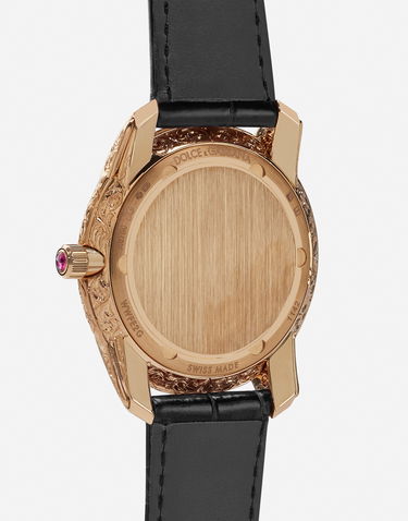 Ur Dolce & Gabbana Dolce & Gabbana Dg7 Gattopardo Watch with Diamonds Metalisk | WWFE2GXGFDAN0000, 2