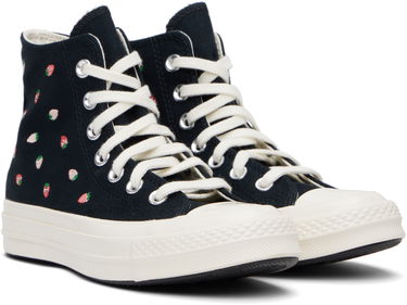 Sneakers og sko Converse Chuck 70 Embroidered Strawberries Sort | A14944C, 2