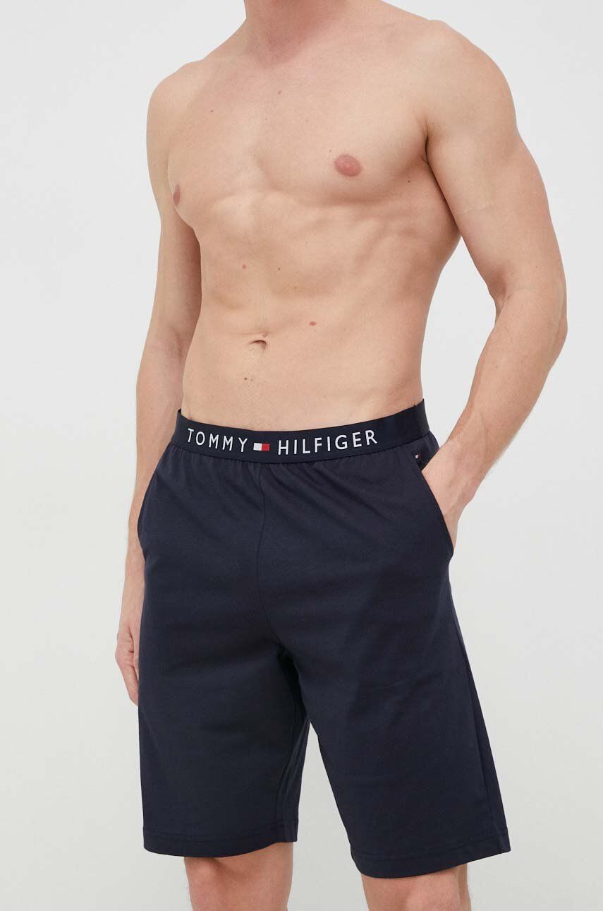 Pyjamas Tommy Hilfiger Sleep Shorts Mørkeblå | UM0UM03080.PPYX, 0