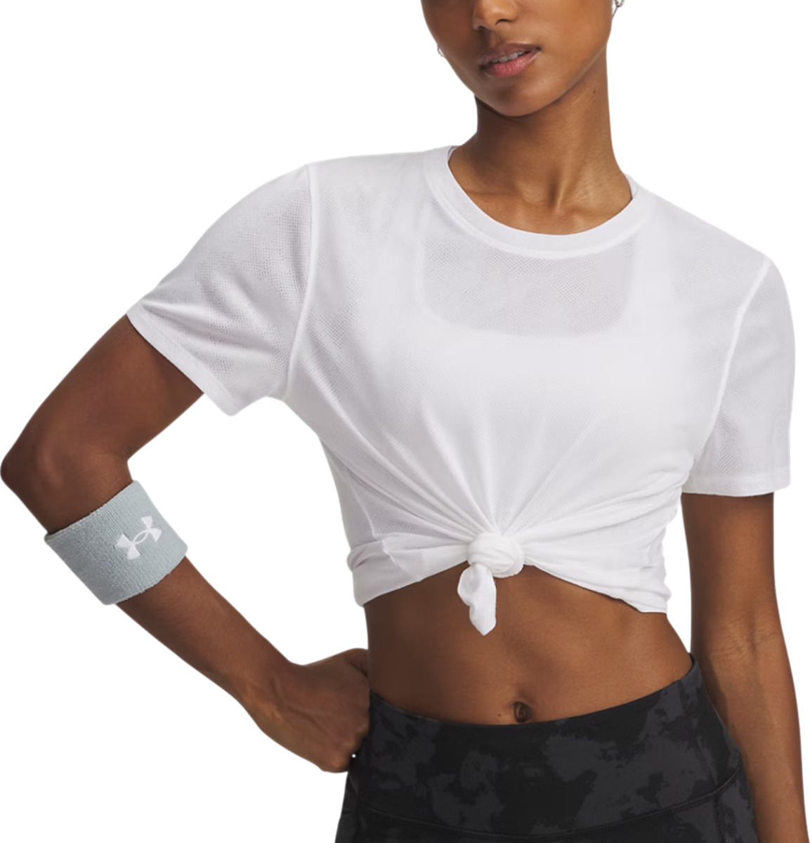 T-shirt Under Armour Launch Jacquard Short Sleeve T-Shirt Hvid | 6005096-100, 0