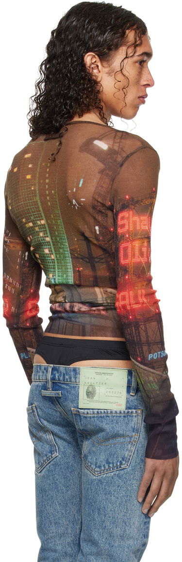 Tanktop Jean Paul Gaultier Gaultier Shayne Oliver Edition Long Sleeve Graphic T-Shirt Flerfarvet | 24/27-U-TO192-T551-60405030, 2