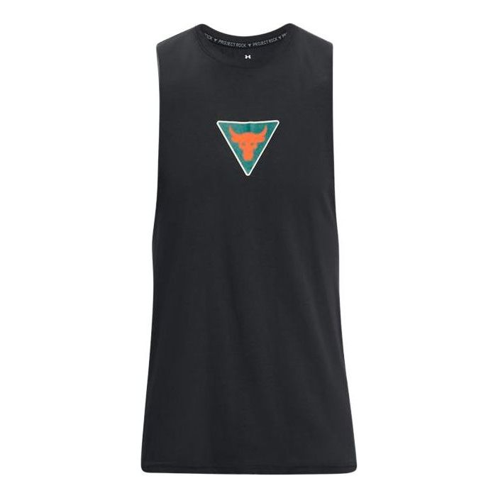 Tanktop Under Armour Project Rock Men's Training Tank Top Sort | 1377293-001