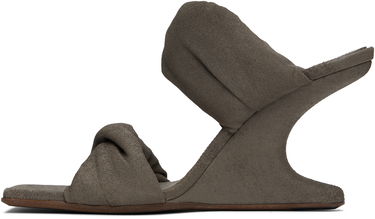 Skopleje Rick Owens Rick Owens Porterville Cantilever 8 Twisted Heeled Sandals Grå | RP01E7803 LBA, 2