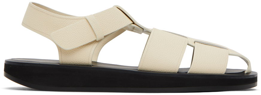 Tøj The Row The Row Fisherman Sandals Hvid | F1203-L129, 0