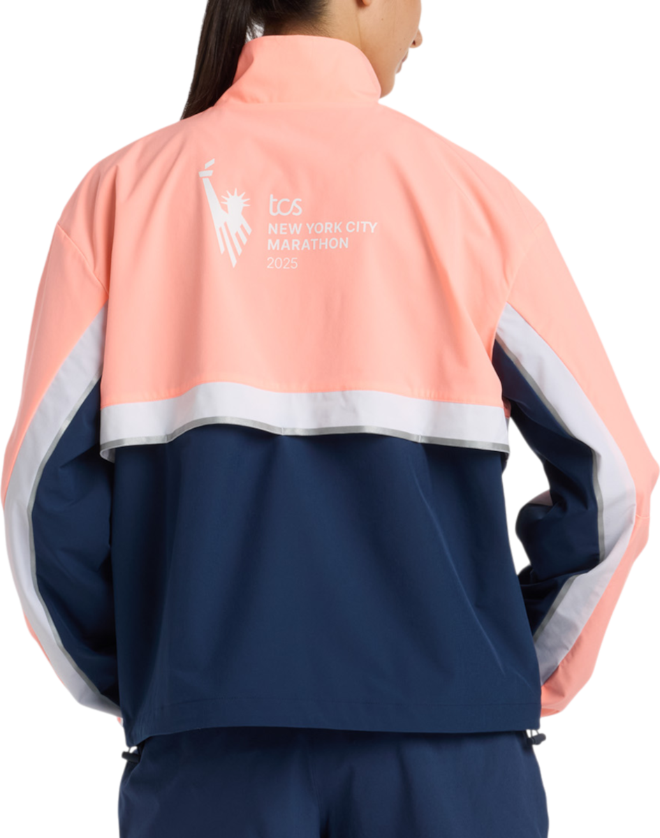 Vindjakke New Balance NYC Marathon 2025 Color Block Running Jacket Flerfarvet | wj53250m-nny, 1