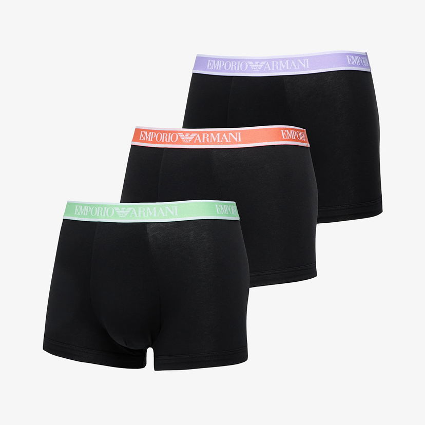Boksere Emporio Armani Emporio Armani 3-Pack Trunks undefined | EM000259AF10779MC061