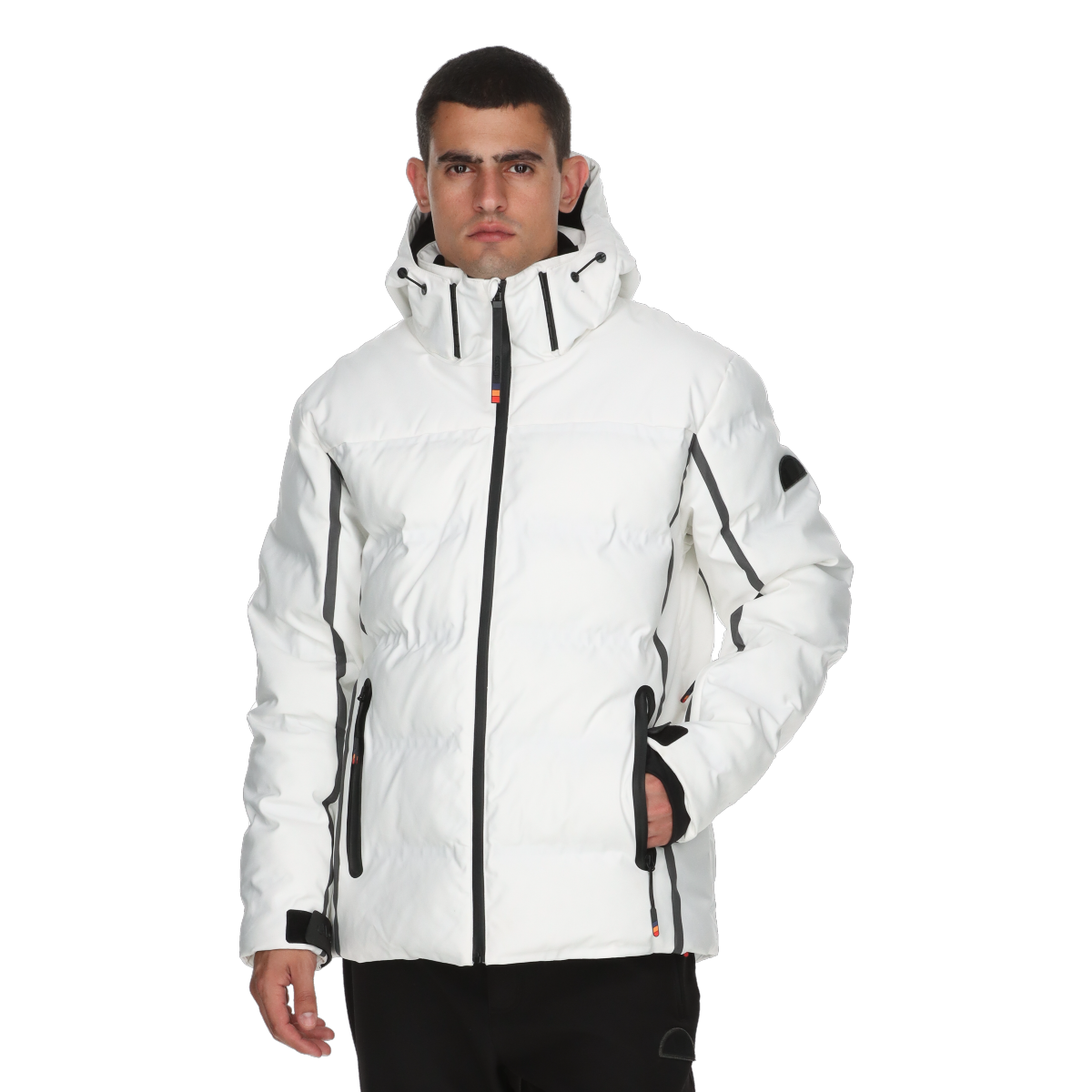 Puffer jakke Ellesse CONSTANTINO Puffer Ski Jacket Hvid | ELA253M505-10, 0