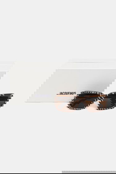 Solbriller Jacquemus Jacquemus CABANA Sunglasses Brun | JAC86C4SUN, 3