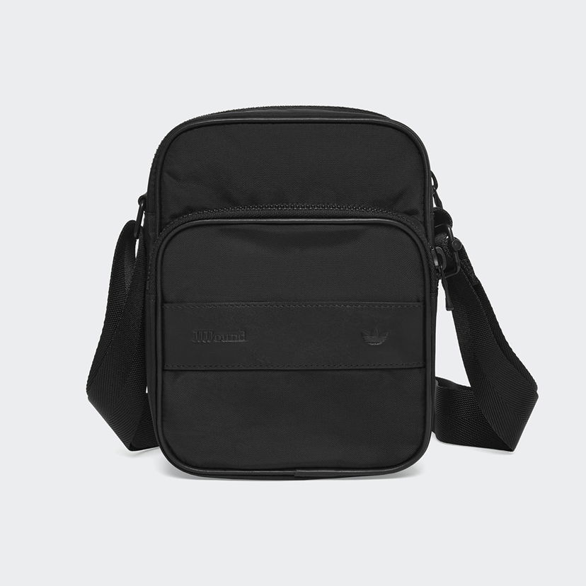 Skuldertaske adidas Originals JJJJound Nylong Bag Black Universal Sort | IM7695