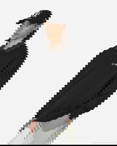 Sweater Dime Terry Rugby Crewneck Sort | DIMESU238BLK, 3