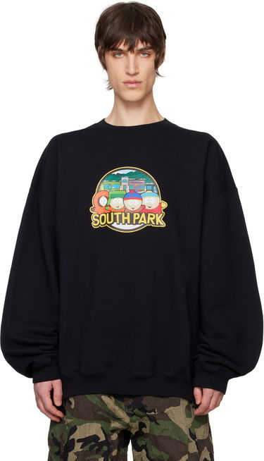 Sweatshirt VETEMENTS Vetements Runway 'South Park' Oversized Sweatshirt Sort | UA66CW610B, 0