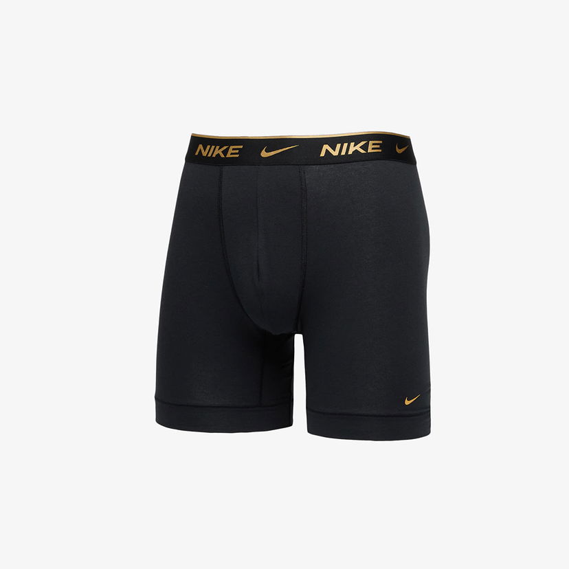 Undertøj og sokker Nike Dri-FIT Boxer Brief 3-Pack Multicolor XL Sort | 0000KE1007-EXG