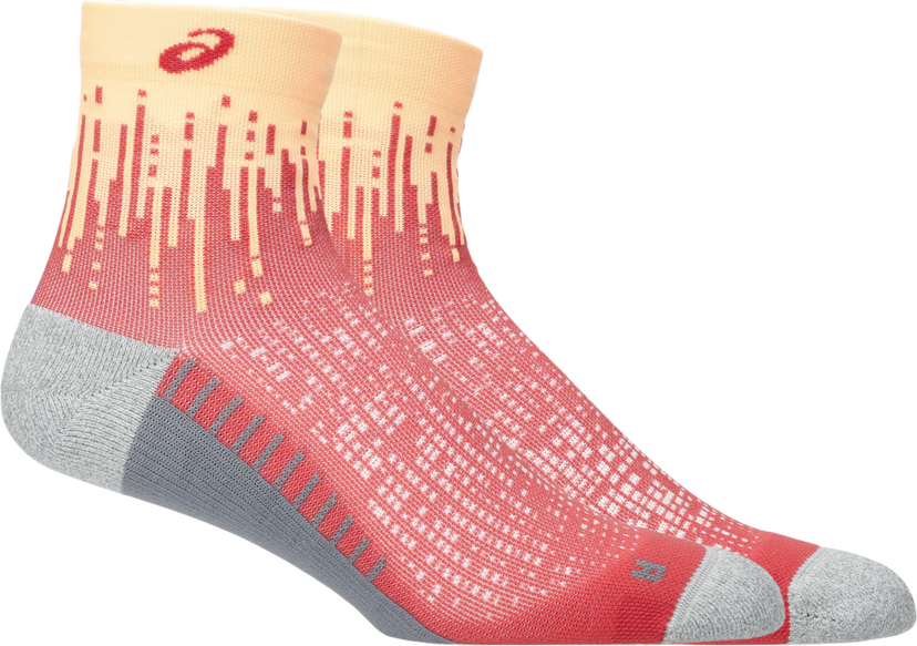Sokker Asics Asics Performance Run Quarter Socks Lyserød | 3013a980-801