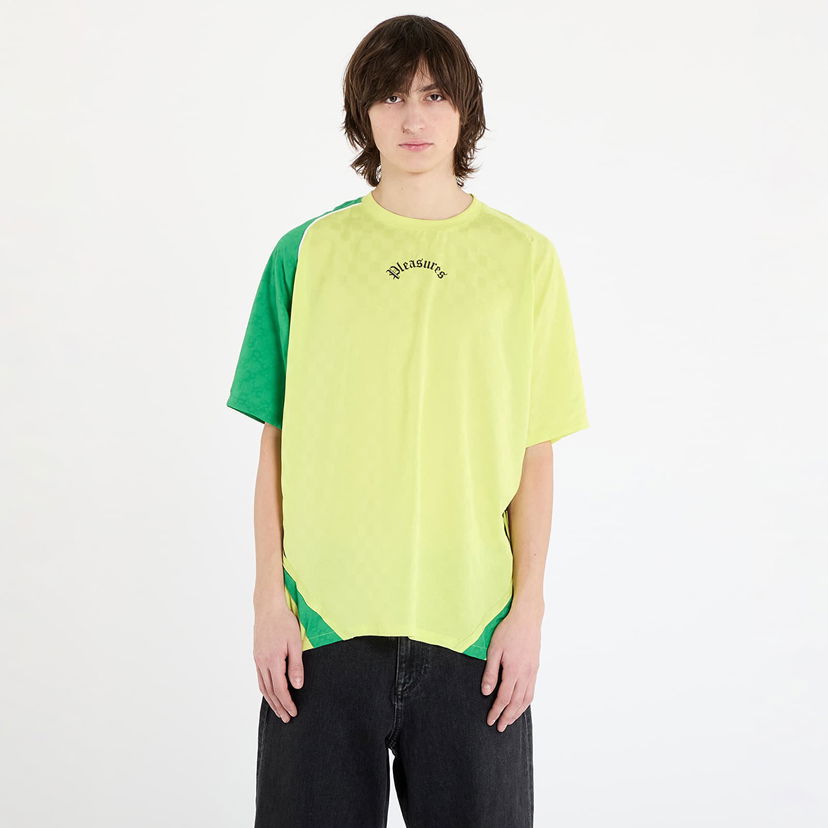 T-shirt Pleasures Pleasures Late Sport T-Shirt Grøn | P25SP028 YELLOW