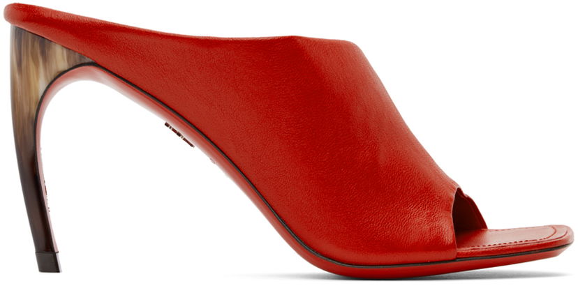 Tilbehør FERRAGAMO Salvatore Ferragamo Nymphe Mules Rød | 01I112 - 772930