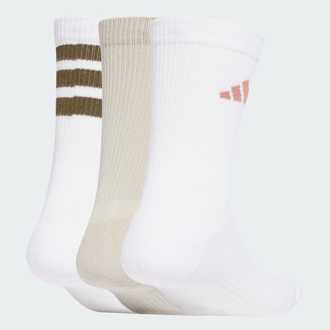 Sokker adidas Performance 3 Pairs Logo Crew Socks Flerfarvet | JD5830, 0
