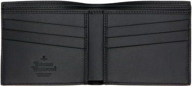 Tegnebog Vivienne Westwood Black Billfold Saffiano Wallet Sort | 5115002PM-L001N-, 2