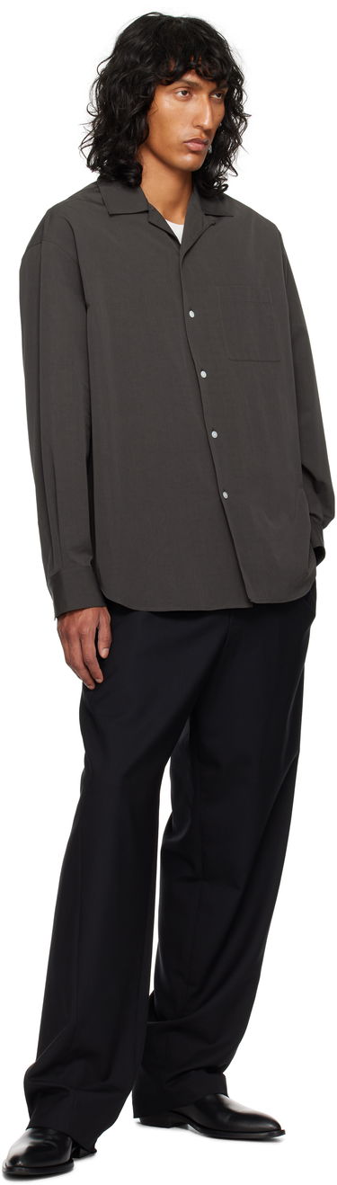 Bukser The Row Konan Elastic Waist Trousers Sort | 803-W3464, 3