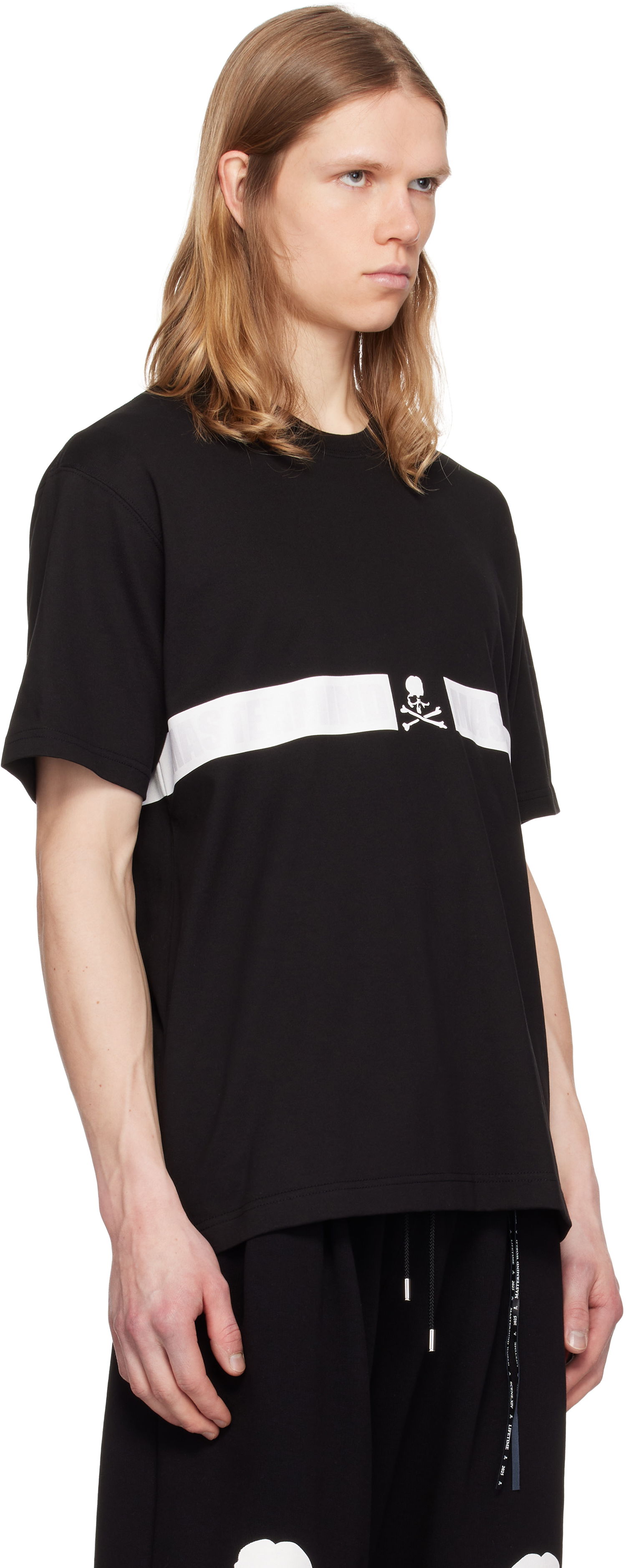 T-shirt Mastermind WORLD MASTERMIND WORLD UV T-Shirt Sort | MW25S14-TS059-021, 1