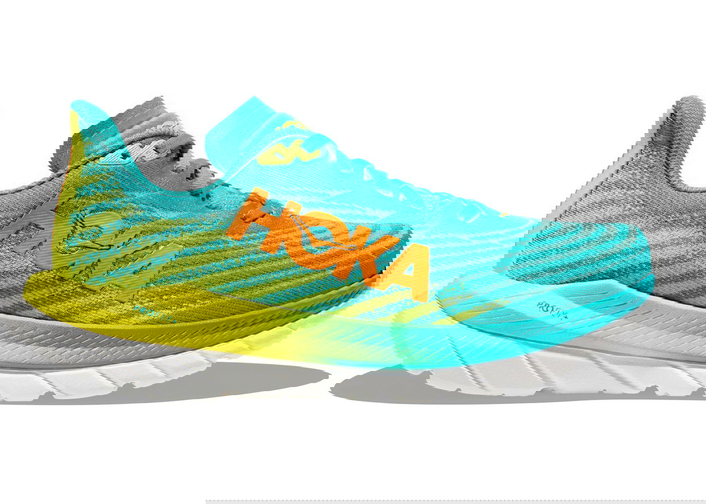 Sneakers og sko Hoka One One Mach 5 Ceramic Evening Turkis | 1127894-CEPR, 0