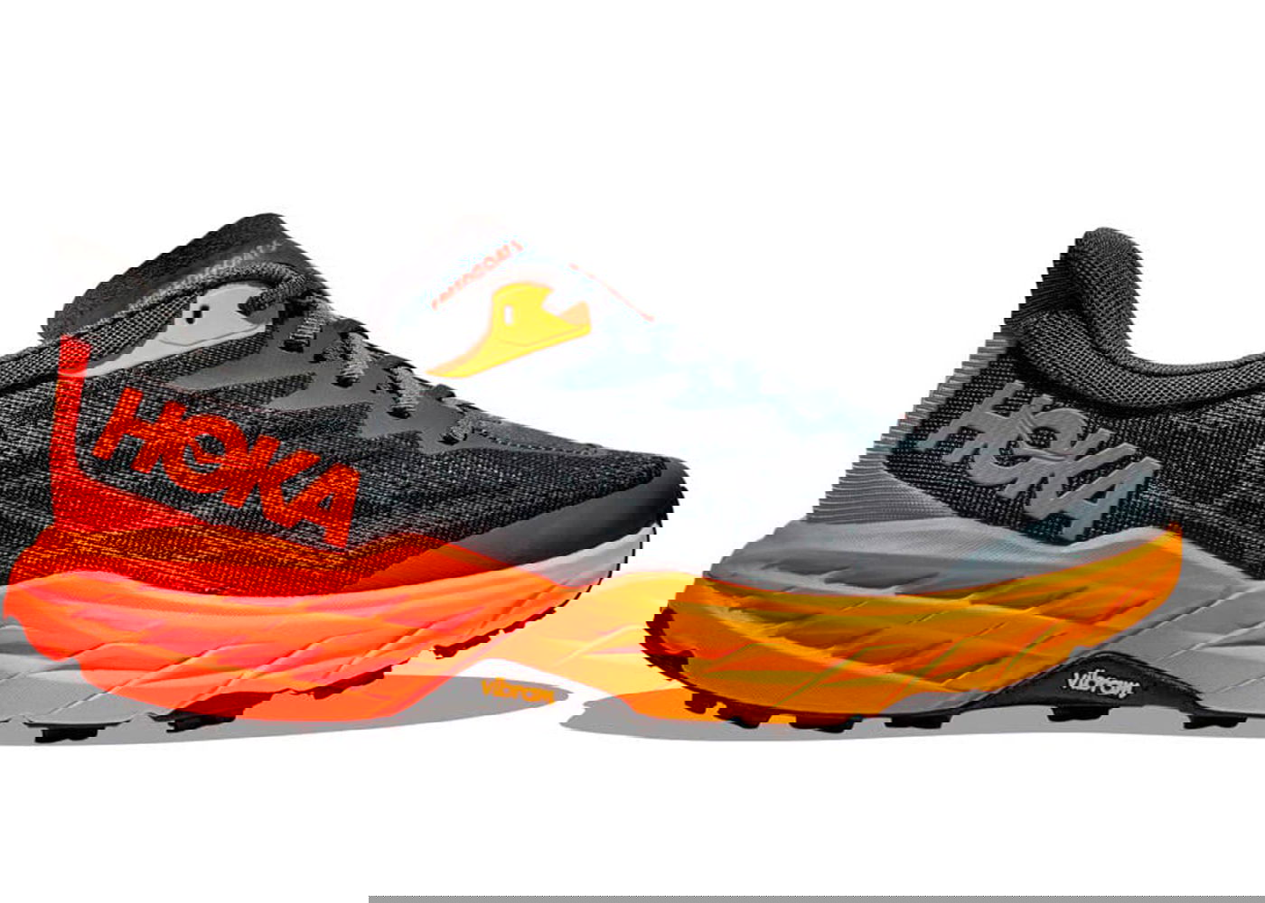 Sneakers og sko Hoka One One Speedgoat 5 Castlerock Flame Sort | 1123157-CFLM, 0