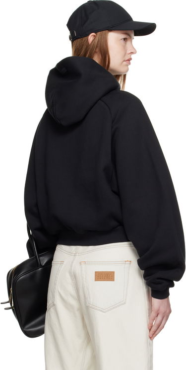 Sweatshirt Fear of God Fear of God ESSENTIALS Fleece Raglan Hoodie Sort | 192SP257820FW, 2