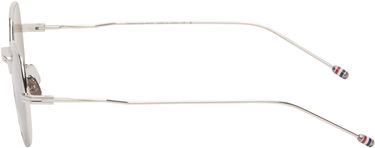 Solbriller Thom Browne Thom Browne Titanium Round Sunglasses Metalisk | UES935A-G0001, 2