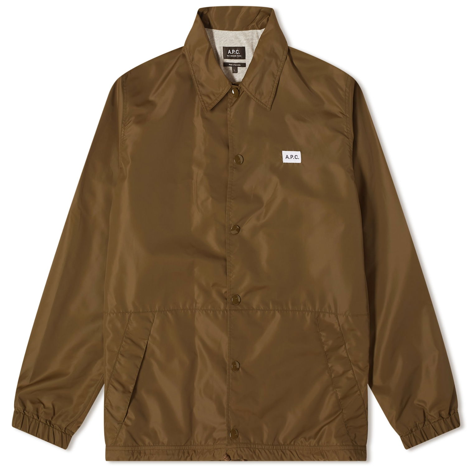 Jakke A.P.C. Aleski Coach Jacket Brun | PAAFA-H02739-JAA, 0
